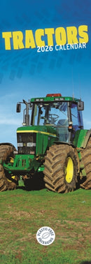 Tractors Slim Calendar 2026-9781529898439