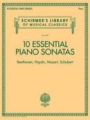 10 Essential Piano Sonatas : Beethoven Haydn Mozart Schubert-9781540024763