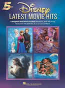 Disney Latest Movie Hits : Five-Finger Piano - 8 Songs for Beginners-9781540028099