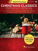 Christmas Classics - Instant Piano Songs : Simple Sheet Music + Audio Play-Along-9781540097378