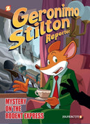 Geronimo Stilton Reporter Vol. 11 : Intrigue on the Rodent Express-9781545808856