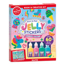 Paint & Peel Jelly Stickers: Glitter Goals!-9781546134008
