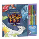 Wings of Fire Stained Glass Art Book-9781546134138