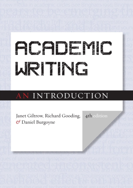 Academic Writing: An Introduction - Fourth Edition-9781554815234
