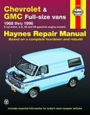 Chevrolet & GMC full-size petrol vans (1968-1996) Haynes Repair Manual (USA)-9781563921971