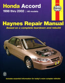 Honda Accord (1998-2002) Haynes Repair Manual (USA)-9781563925382