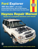 Ford Explorer & Mazda Navajo covering Ford Explorer & Mazda Navajo (1991-2001), Mercury Mountaineer (1997-2001), Explorer Sport (2000-2003), & Explorer Sport Trac (2001-2005) Haynes Repair Manual (USA)