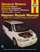General Motors covering Chevrolet Venture, Oldsmobile Silhouette, Pontiac Trans Sport & Montana (1997-2005) Haynes Repair Manual (USA)-9781563926365