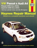 Volkswagen VW Passat (1998-2005) & Audi A4 1.8L turbo & 2.8L V6 (1996-2001) Haynes Repair Manual (USA)-9781563927034