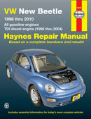 Volkswagen VW New Beetle 1.8 & 2.0L petrol (1998-2010) & 1.9L TDI diesel (1998-2004) Haynes Repair Manual (USA)-9781563929946