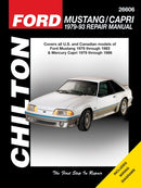 Ford Mustang 79-93 & Mercury Capri 79-86 (Chilton)-9781563929953