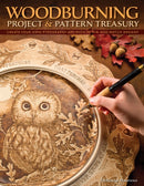 Woodburning Project & Pattern Treasury : Create Your Own Pyrography Art with 75 Mix-and-Match Designs-9781565234826