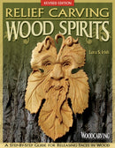 Relief Carving Wood Spirits, Revised Edition : A Step-By-Step Guide for Releasing Faces in Wood-9781565238022