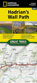 Hadrian''s Wall Path Trail Map (4009)