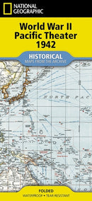 National Geographic WWII Pacific Theater Map