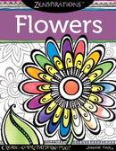 Zenspirations Coloring Book Flowers : Create, Color, Pattern, Play!-9781574218695