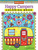 Happy Campers Coloring Book-9781574219654