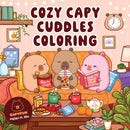 Cozy Capy Cuddles Coloring : Kawaii Capybara Coloring Book: Adorable Animal Designs for Relaxation, Calm, and Creative Fun-9781577159636