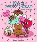 It''s a Sweet World Color & Sticker Book