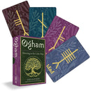 Ogham : Divining in the Celtic Way (25-Card Deck and 192-Page Guidebook)-9781578638901