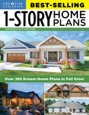 Best-Selling 1-Story Home Plans, 5th Edition : Over 360 Dream-Home Plans in Full Color-9781580115674