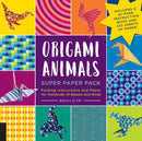 Origami Animals Super Paper Pack : Folding Instructions and Paper for Hundreds of Beasts and Birds--Includes a 32-page instruction book and 232 sheets of paper!-9781589239531