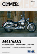 Honda VT750 Shadow Chain Drive Motorcycle (1998-2006) Service Repair Manual-9781599690834
