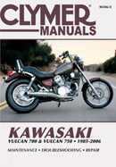 Kawasaki Vulcan 700 & Vulcan 750 Motorcycle (1985-2006) Service Repair Manual-9781599690858
