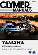 Yamaha V-Star 1100 Series Motorcycle (1999-2009) Service Repair Manual-9781599692982