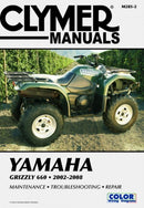Clymer Yamaha Grizzly 660 2002-20-9781599693057