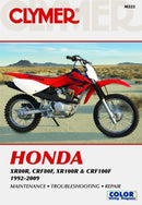 Honda XR & CRF Motorcycle (1992-2009) Service and Repair Manual-9781599693279