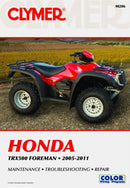 Honda TRX500 Foreman Series ATV (2005-2011) Service Repair Manual-9781599694108