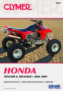 Honda TRX450 Series ATV (2004-2009) Service Repair Manual-9781599694115