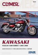 Kawasaki Vulcan 1600 Series Motorcycle (2003-2008) Service Repair Manual-9781599695143