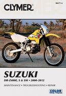 Suzuki DR-Z400E, S & SM Manual Motorcycle (2000-2012) Service Repair Manual-9781599696164