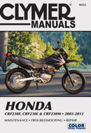 Honda CRF230F (2003-2013), CRF230L & CRF230M (2008-2009) Motorcycle Service Repair Manual : 41334-9781599696805
