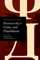 Approaches to Teaching Dostoevsky's Crime and Punishment-9781603295789