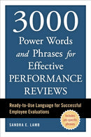 3000 Power Words and Phrases for Effective Performance Reviews : Ready-to-Use Language for Successful Employee Evaluations-9781607744825