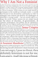 Why I am Not a Feminist
