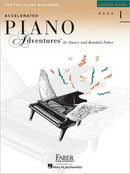 Piano Adventures for the Older Beginner Book 1 : Accelerated - Lesson Book 1-9781616772055
