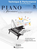 Piano Adventures All-in-Two Level 2a Tech. & Perf. : Technique & Performance - Anglicised Edition-9781616776541