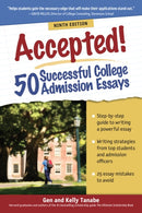 Accepted! 50 Successful College Admission Essays-9781617602016