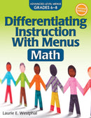 Differentiating Instruction With Menus : Math (Grades 6-8)-9781618216380