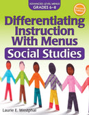 Differentiating Instruction With Menus : Social Studies (Grades 6-8)-9781618216427