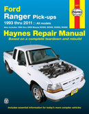 Ford Ranger (1993-2011) & Mazda B2300/B2500/B3000/B4000 (1994-2009) Haynes Repair Manual (USA) : 1993-2011-9781620920497