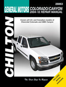 Chevrolet Colorado/GMC Canyon (Chilton) : 2004-12-9781620920916