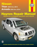 Nissan Titan (2004-2014) & Armada (2005-2014) Haynes Repair Manual (USA)-9781620920954