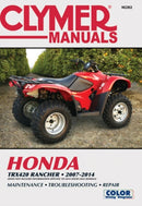 Honda TRX420 Rancher ATV (2007-2014) Service Repair Manual : 41821-9781620921517
