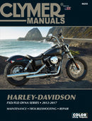 Harley-Davidson FXD/FLD Dyna Series (12-17) Clymer Repair Manual : (2012 - 2017)-9781620921555