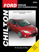 Ford Focus (Chilton) : 2012 to 2014-9781620921722